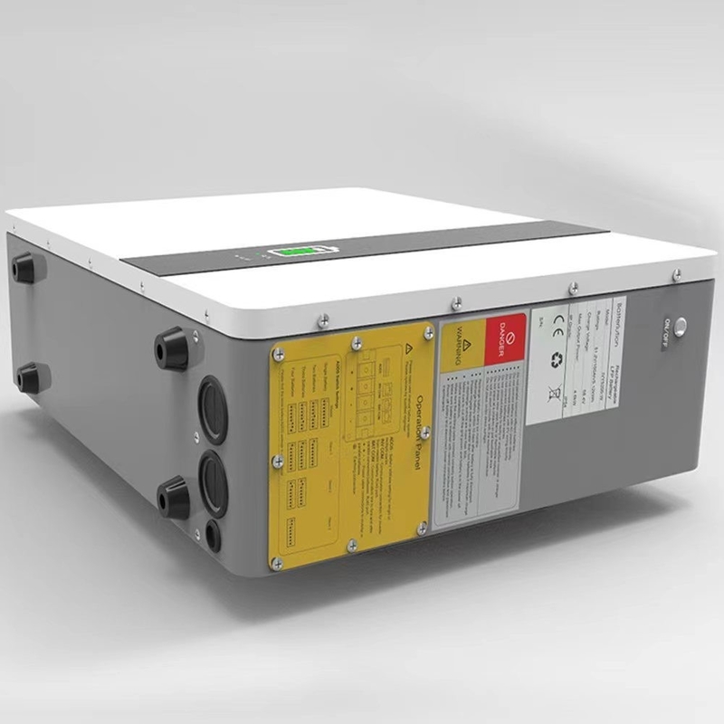 Li-ion LiFePO4 zonne-energieopslagbatterij 51.2V 100ah 6000 cycli 536.3*464*180.5mm
