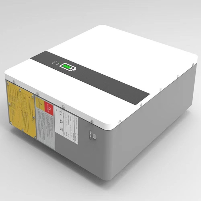 Li-ion LiFePO4 zonne-energieopslagbatterij 51.2V 100ah 6000 cycli 536.3*464*180.5mm