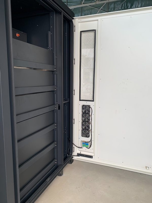 Nominale spanning 380 VAC 100kw Driefasige vierdraadbatterijkas voor C&I-energieopslag