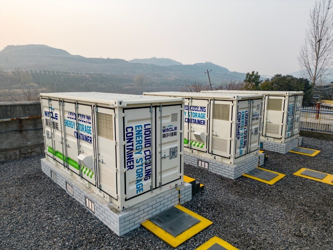 Energieopslagcontainersysteem voor elektriciteitscentrales met IP54-bescherming en lange levensduur