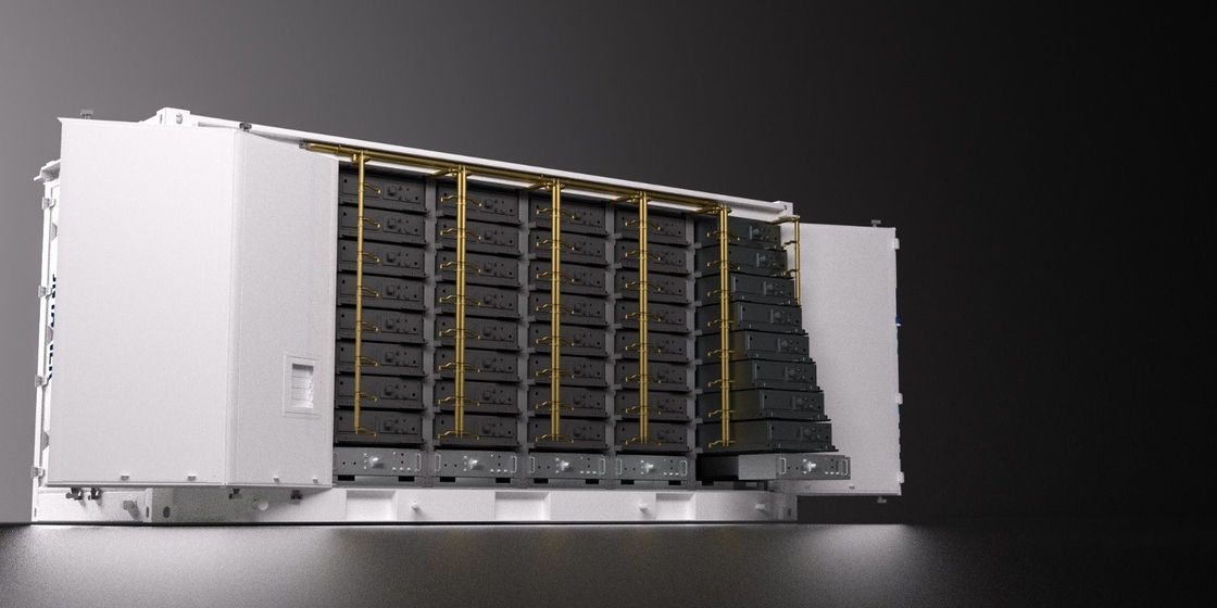 Hoogspanningscontainer van 20 ft 5MWh ESS voor aansluiting aan het net en back-up-energie