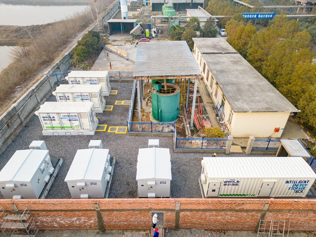 Hoogspanningscontainer van 20 ft 5MWh ESS voor aansluiting aan het net en back-up-energie