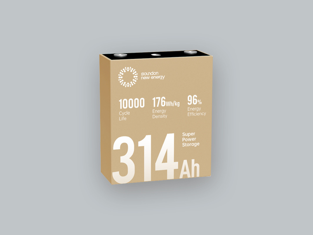 Duurzame 3,2V 314ah prismatische batterijcel voor energieopslagsystemen in containers en vrachtwagens