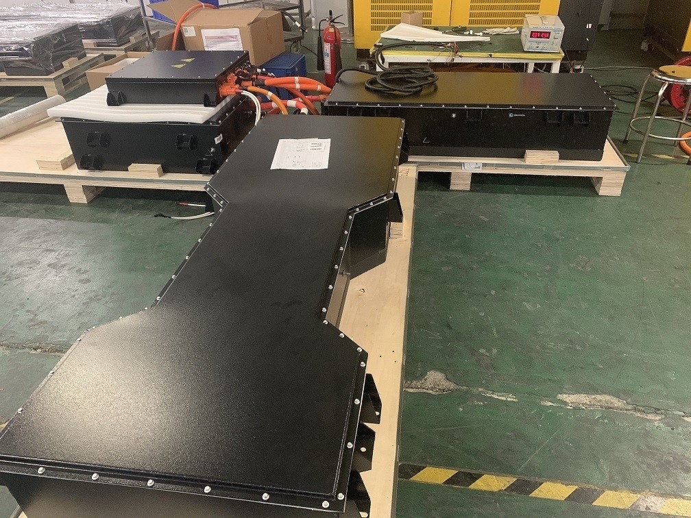 ECE R100 Speciale voertuigbatterij 120,96kwh Lithium-ion batterijpakket voor elektrische veegtruck