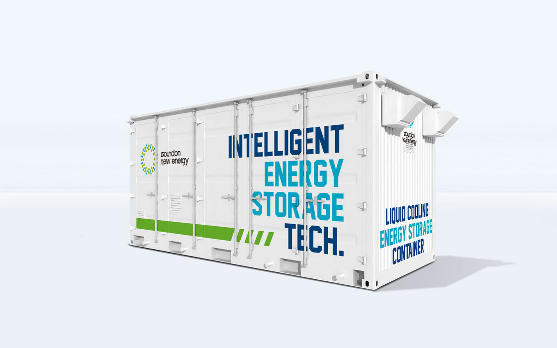 Hoogspanningscontainer van 20 ft 5MWh ESS voor aansluiting aan het net en back-up-energie