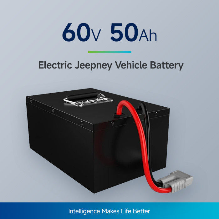 60V 50Ah LFP Tuk Tuk /toeristenvoertuigbatterij met een bereik van 120km en 3 jaar garantie
