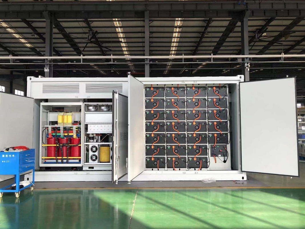 de Systemen van de de Containeraccu van 521KWh 20ft voor van de Opslagpost van de Netenergie